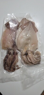 Squid Whole Cleaned Fillets 9.6kg
