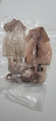 Squid Whole Cleaned Fillets 9.6kg