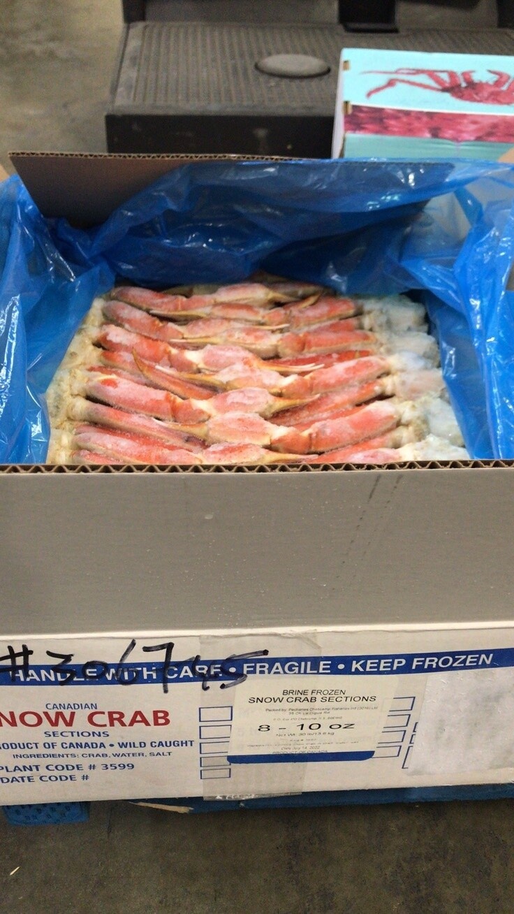 Snow Crab Sections 8-10 30LB/CS CA