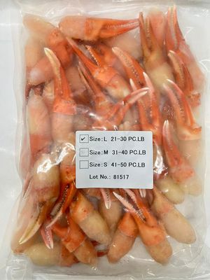 Red Snow Crab IQF Claw, Cooked L(21/30), M(31/40), S(41/50), 1kg x 12, 12kg