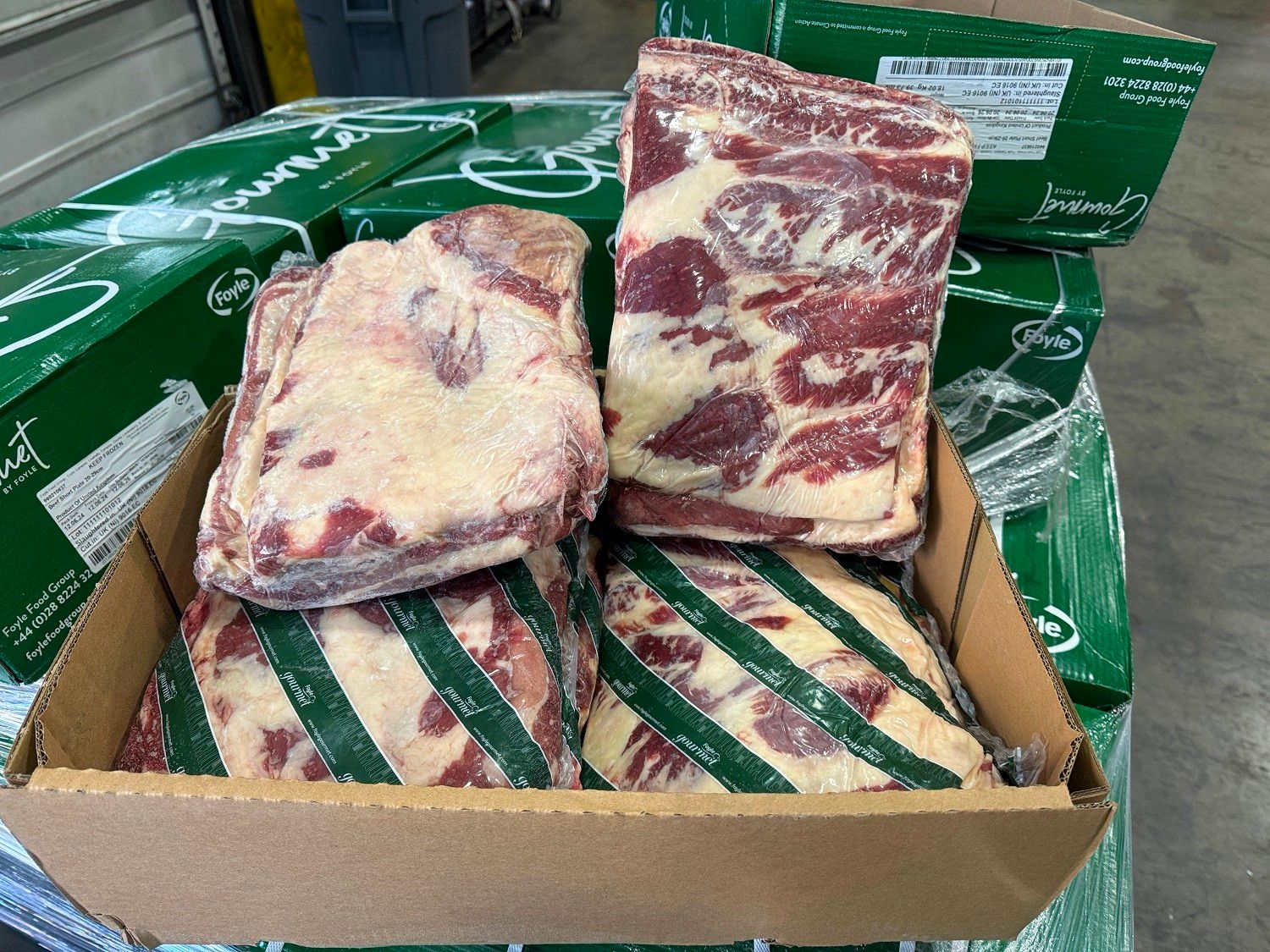 Frz Beef Short Plate 20-29cm appr. 25kg/cs