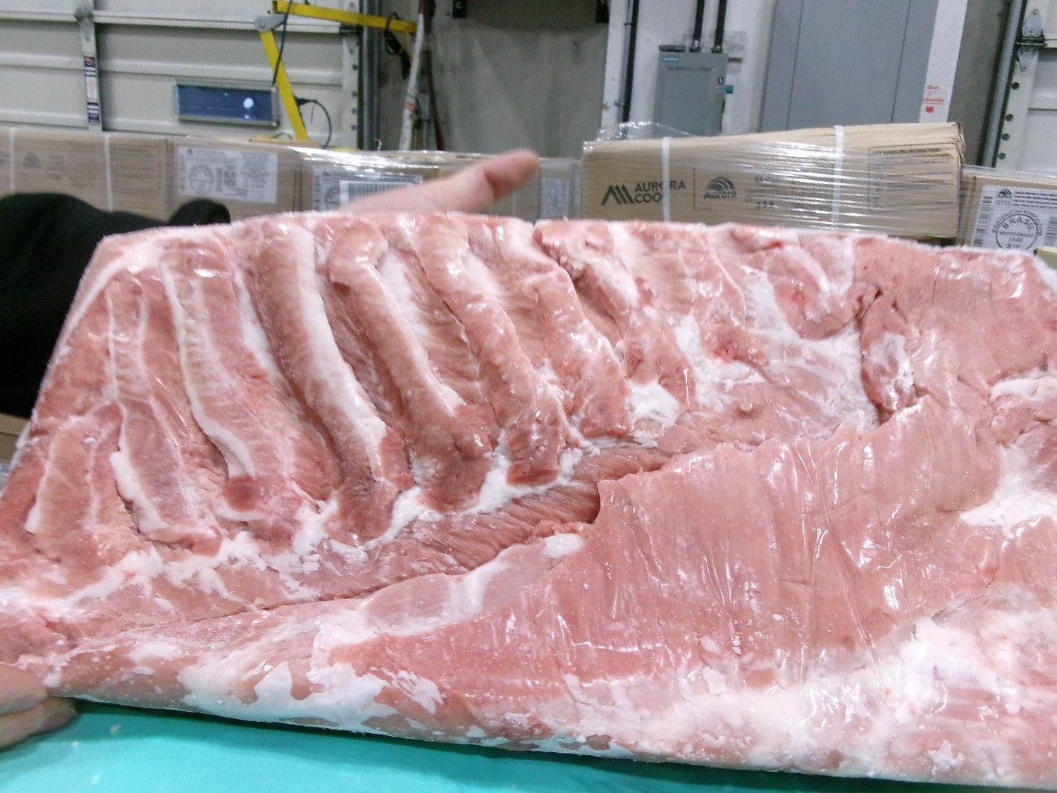 PORK BELLY SINGLE RIB SKINON IWP 4 x 4~5KG/CS
