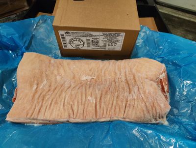 Pork Belly Skin on Sheet 15~20kg BR Aurora 삼겹살