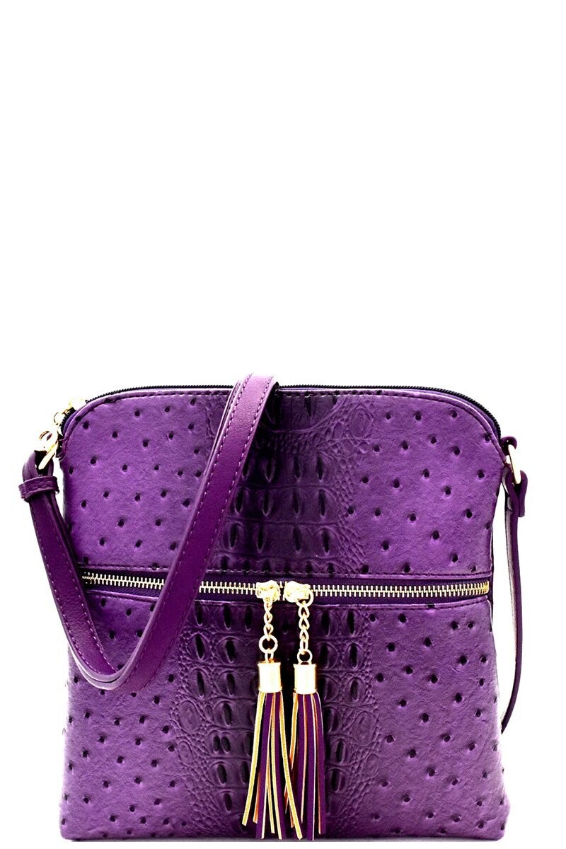 ostrich crossbody