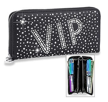 BLING VIP WALLET BLUE