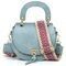 Fashion Flap Saddle Satchel Crossbody Bag Blue