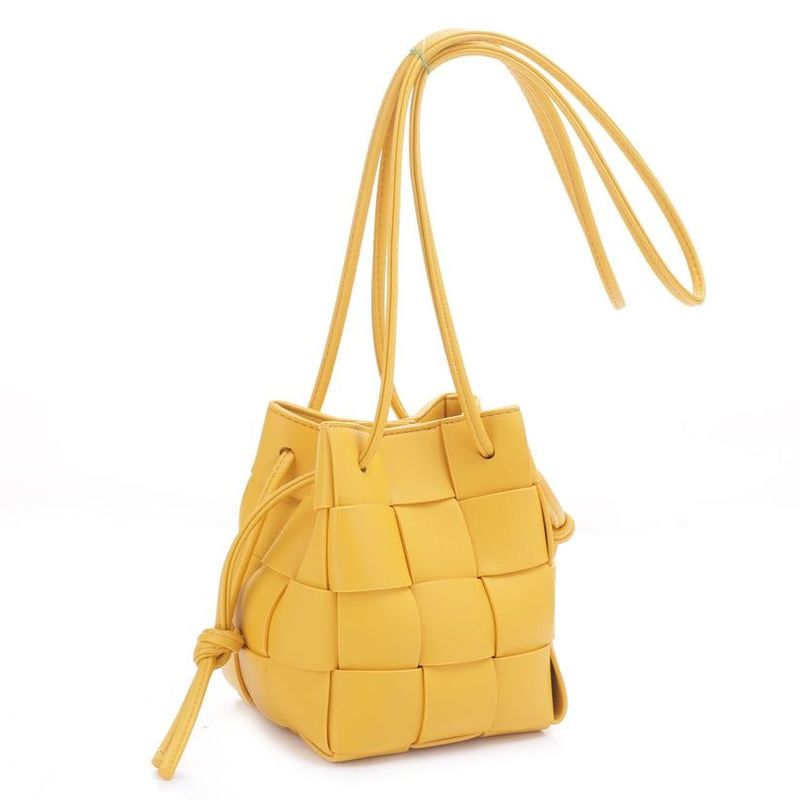 Wafa-Woven Bucket Crossbody