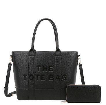 The Tote Bag Set With Wallet