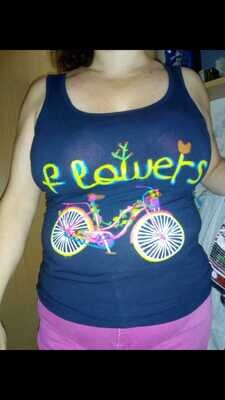 Camiseta &quot;Flores&quot;