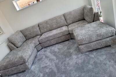Belgravia Truffle U Shape Sofa
