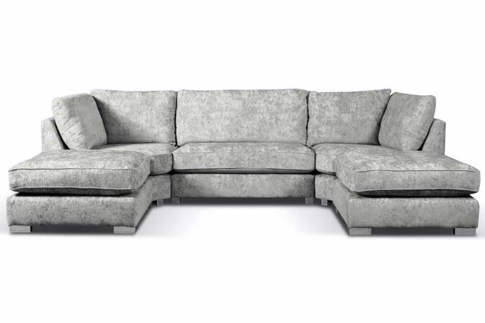 Belgravia Silver U Shape Sofa