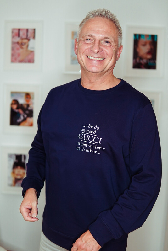 Sweater in Marine • For Friends & Family Sweater in Marine • For Friends & Family