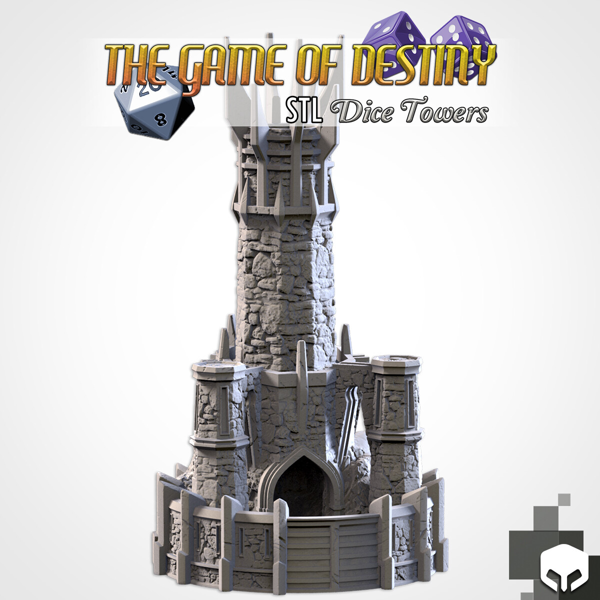 Dark Tower Dice Tower