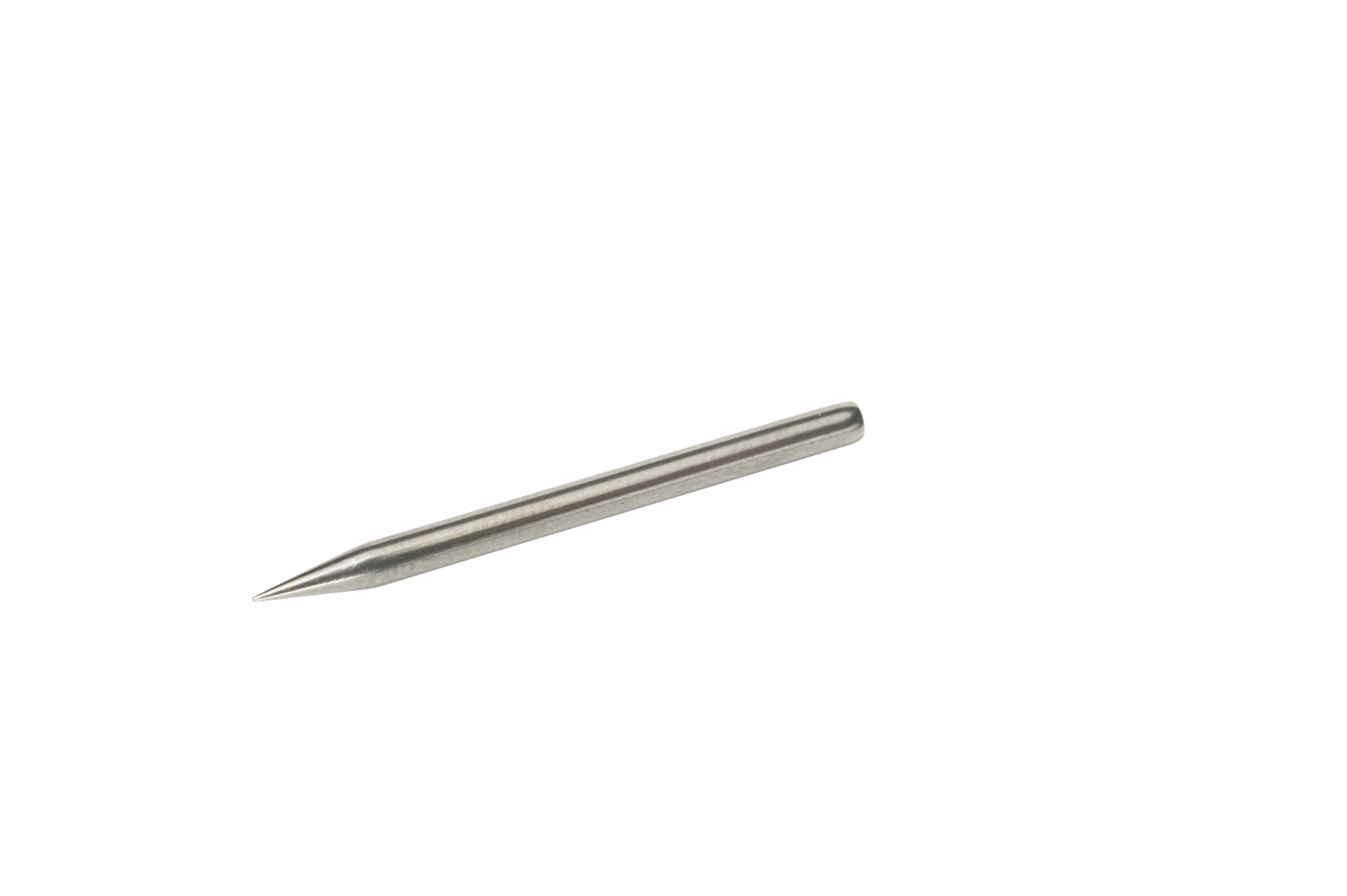 Hardened steel replacement point