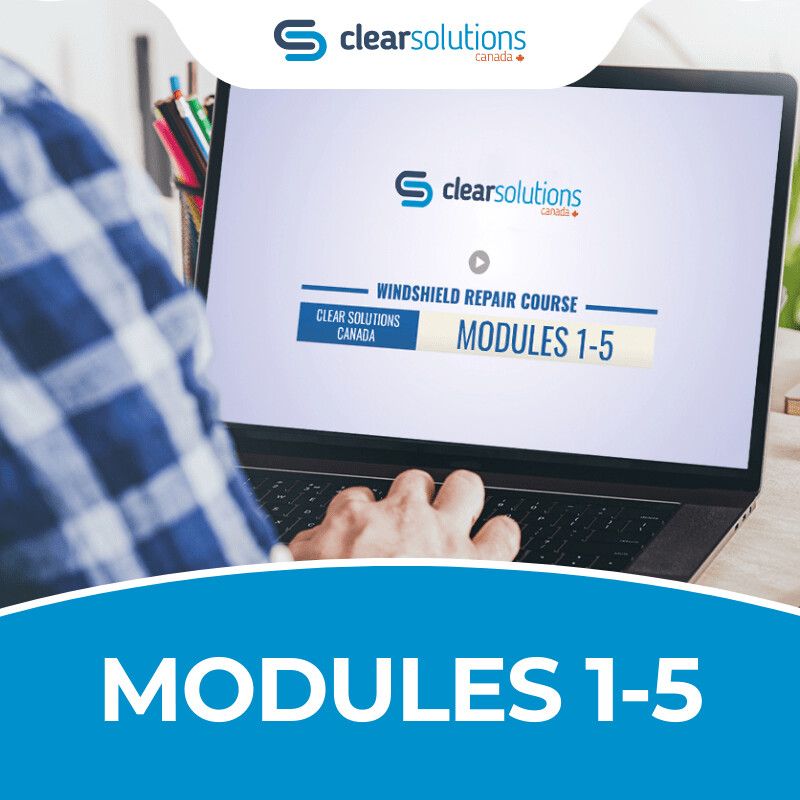Windshield Repair Course - Bundle: Modules 1-5