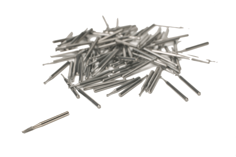 Tapered .047 Carbide Burs 100 Pack