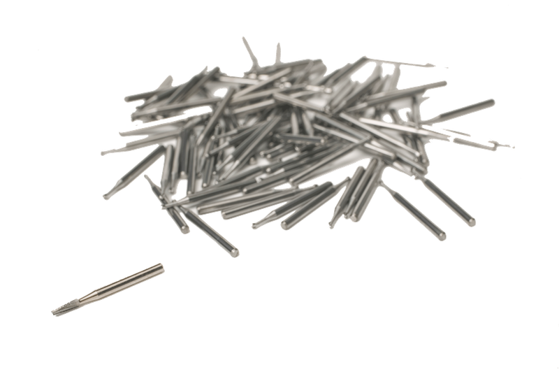 Tapered .047 Carbide Burs 100 Pack