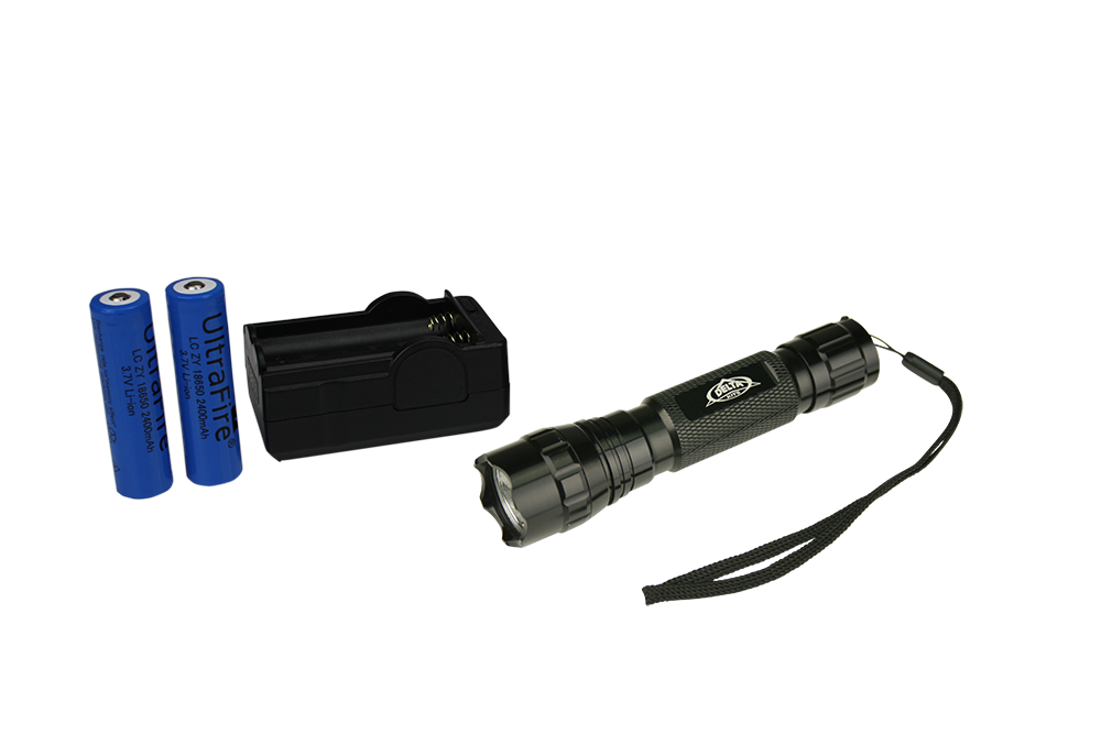 Ignite LED UV Light with Batteries  Charger