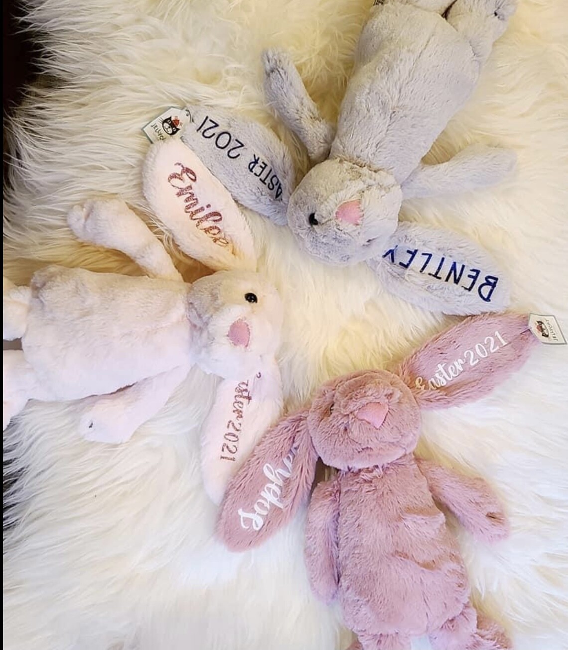 Personalized Jelly Cat Bunny Preorder