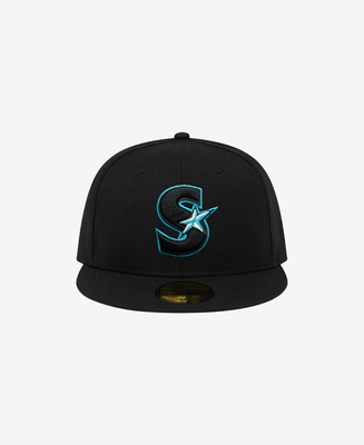 59Fifty Fitted Black on Black Cap