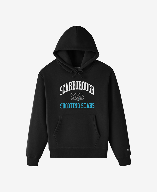 Black Collegiate SSS Hoodie