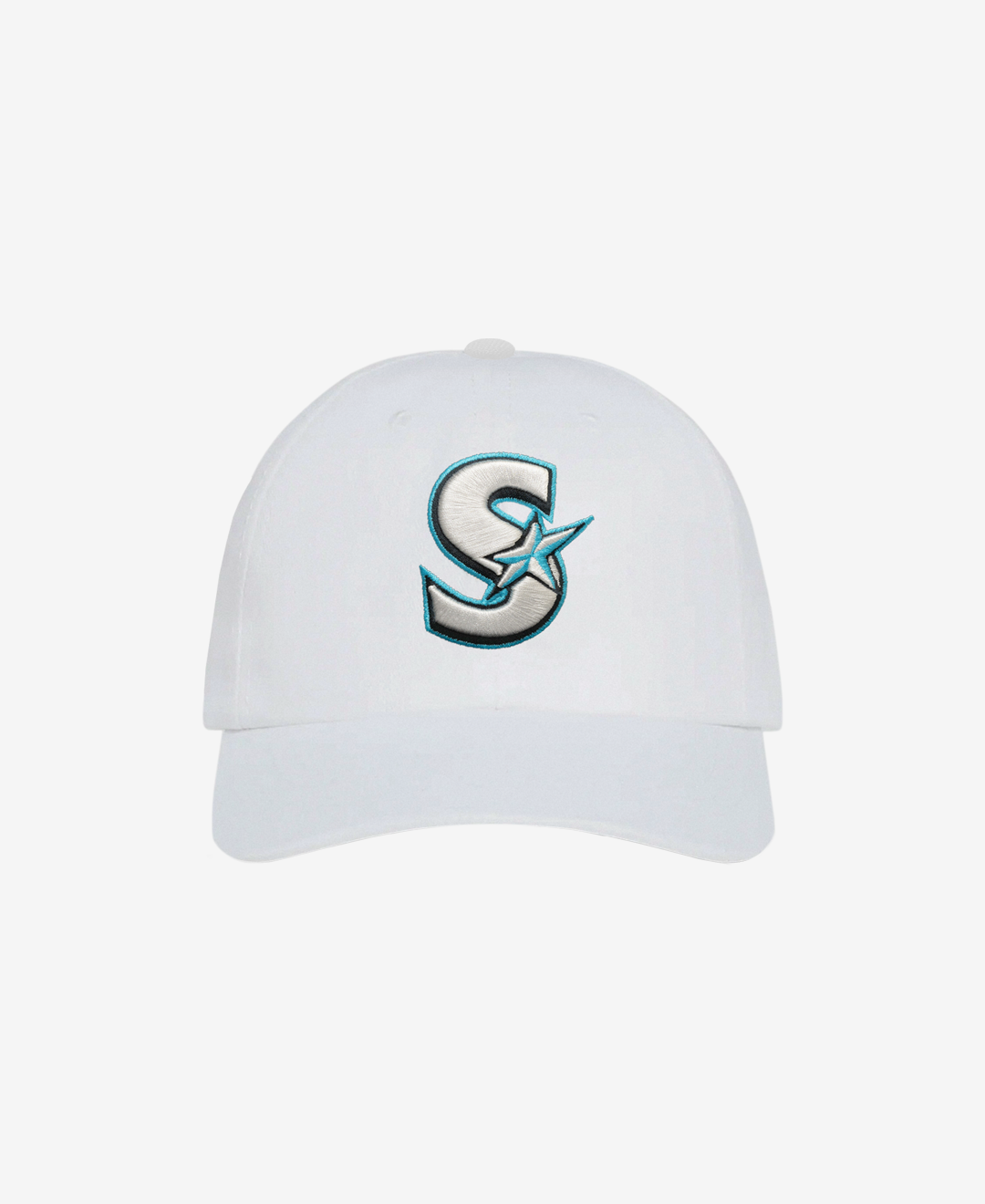 9Twenty White Curved Brim Adjustable Strapback