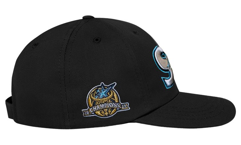 9Twenty Curved Brim Adjustable Cap with Champs Side patch