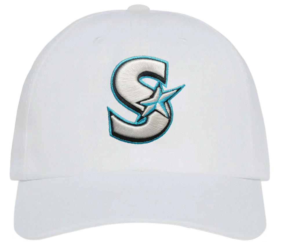9Twenty White Curved Brim Adjustable Cap