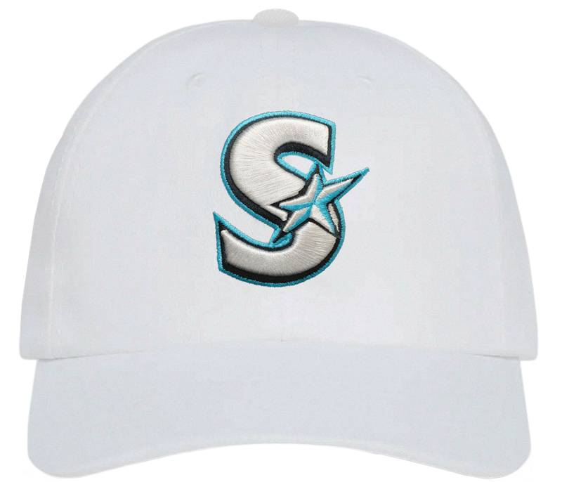 9Twenty White Curved Brim Adjustable Cap