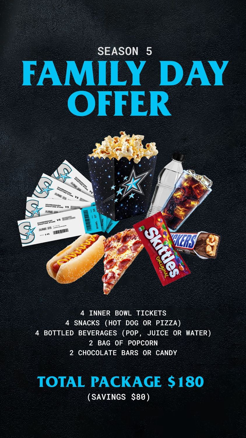 SSS Family Ticket Combo Pack SSS Family Ticket Combo Pack