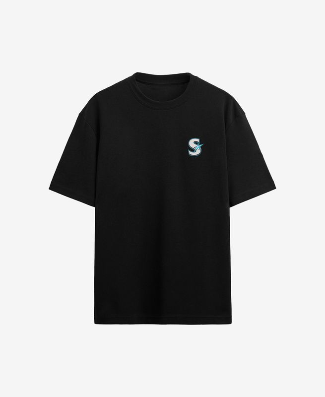 Classic S Logo Tee (Black)