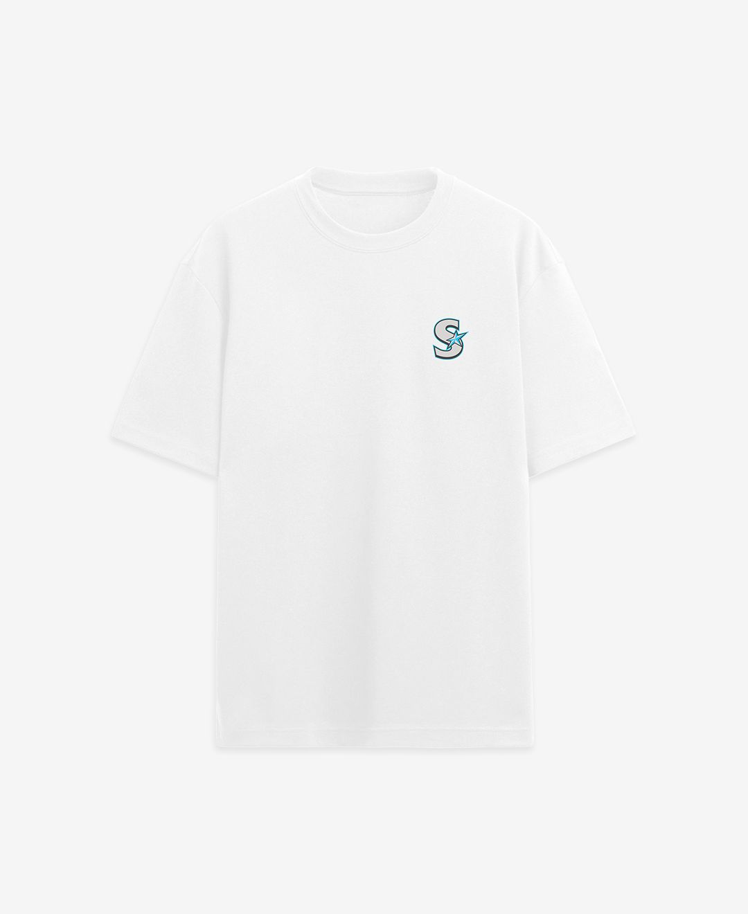 Classic S Logo Tee (White)