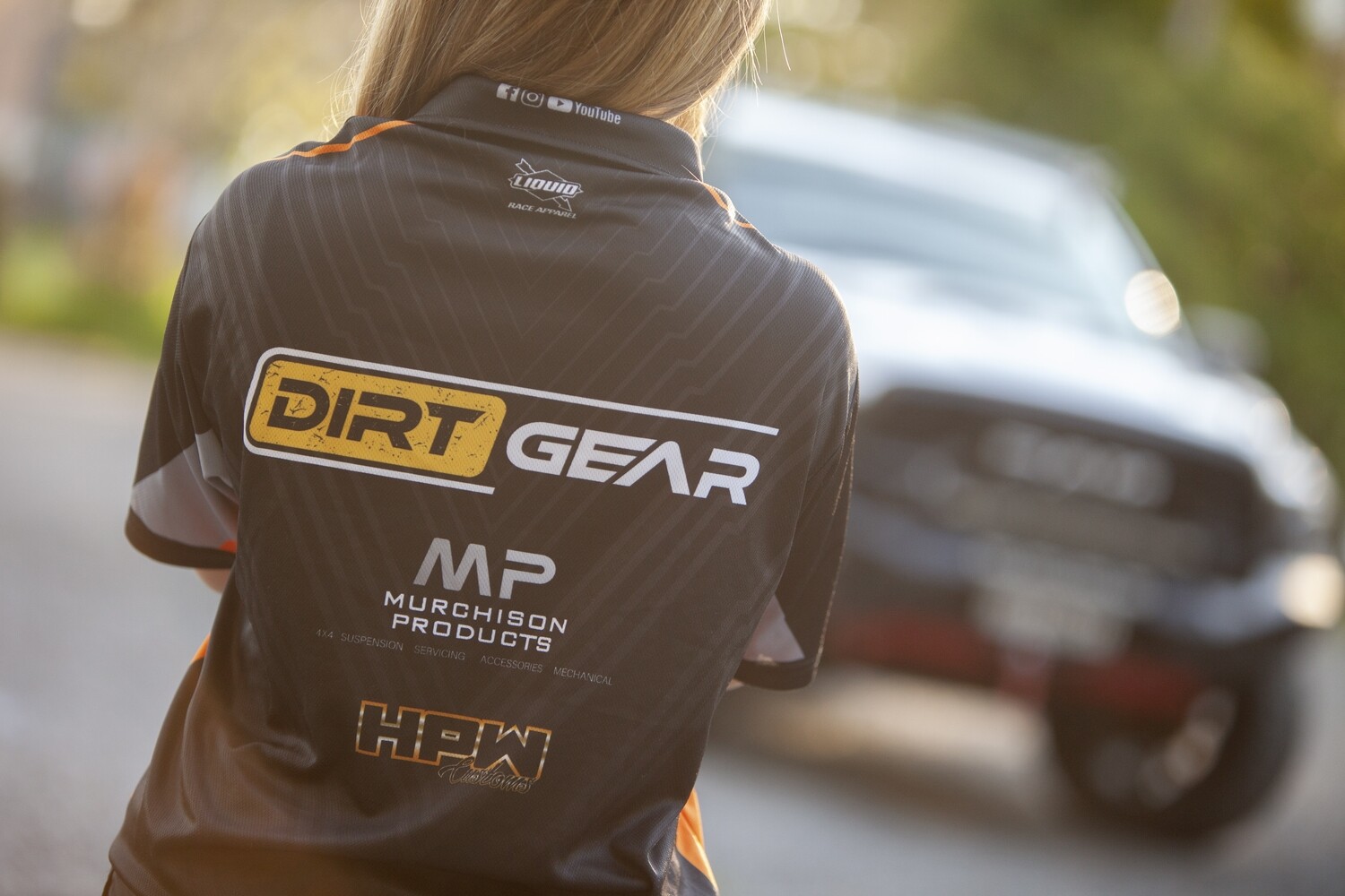Womens Legends Dirt Gear Sponsor Shirt