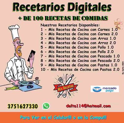 Mis Recetas de Cocina con Distintos Ingredientes!!!