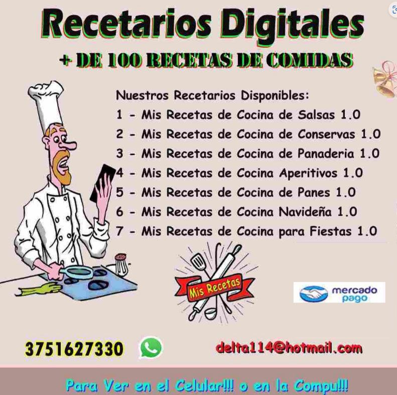 Mis Recetas de Cocina Variada​, Las Mejores Recetas!!!