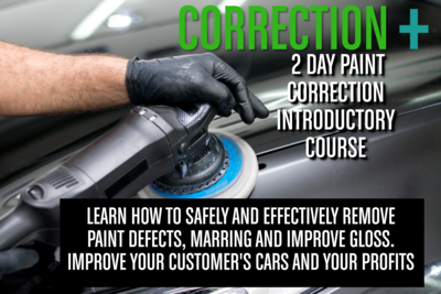 CORRECTION PLUS  2 Day Intense Paint Correction Course For Professionals