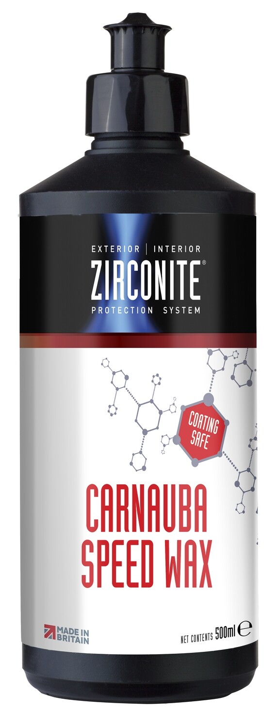 Zirconite Carnauba Speed Wax 500ml