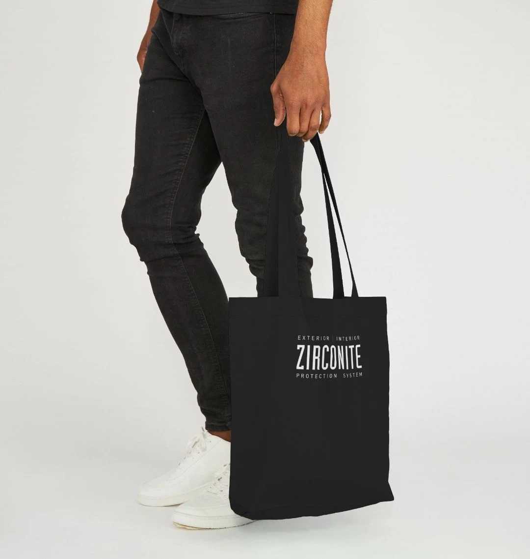 Black Zirconite Tote Bag