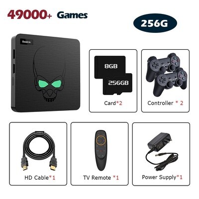 Retro Video Game Consoles Beelink Super Console X King 49000 Classic Game Player 256GB