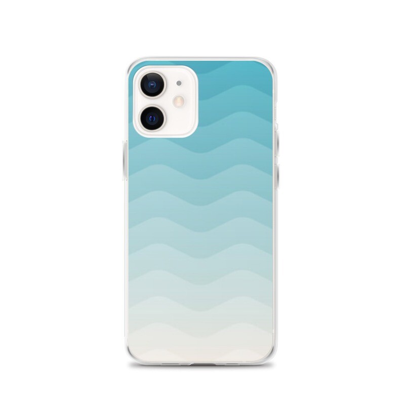 Wavy Water Pattern iPhone Case [SUMMER]