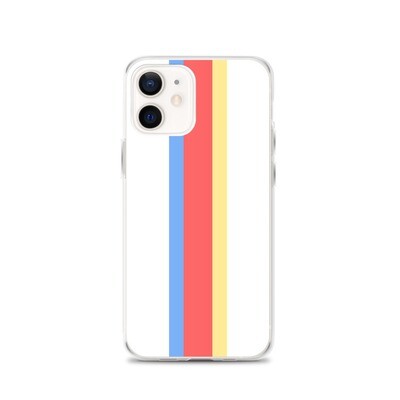 &quot;Funky &amp; Radiant&quot; Stripe iPhone Case