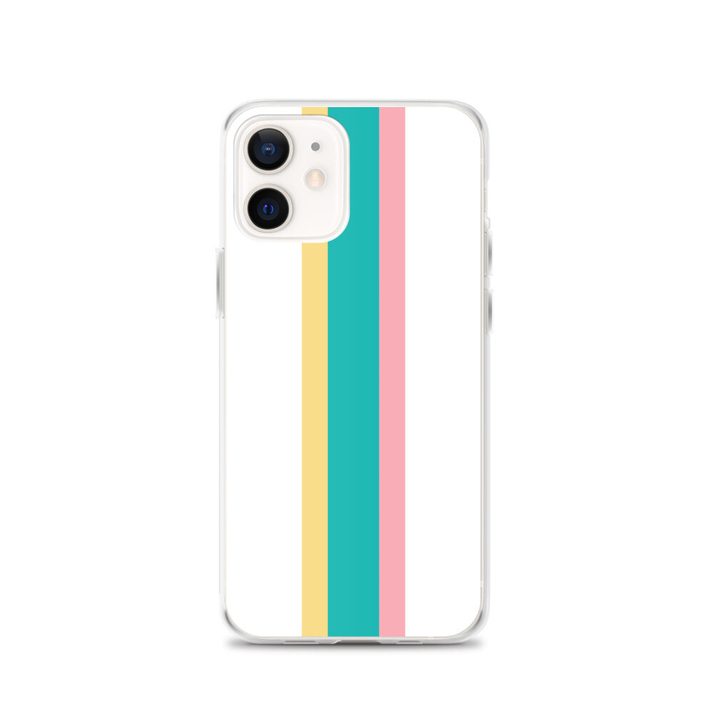 &quot;Bubbly Banana&quot; Stripe iPhone Case
