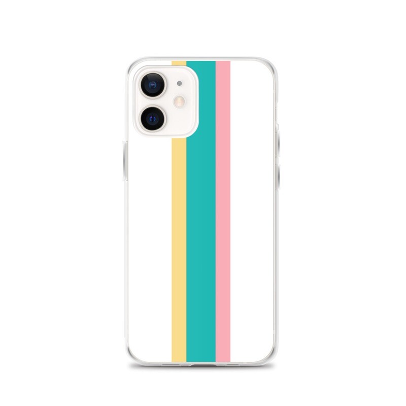 &quot;Bubbly Banana&quot; Stripe iPhone Case