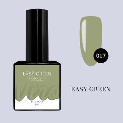 Гель-лак VIRO 017 Easy green