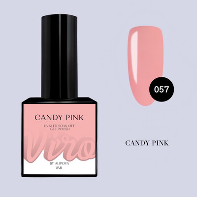Гель-лак VIRO 057 Candy Pink