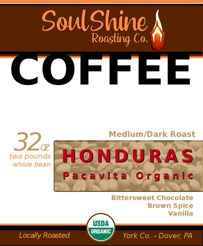 Honduras Pacavita Organic 2 lb.