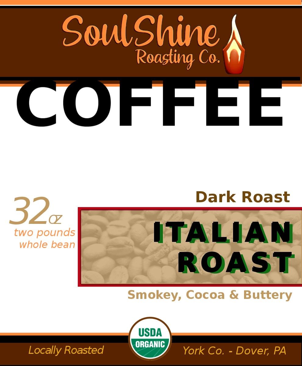 Italian Roast  / Organic 2 lb.