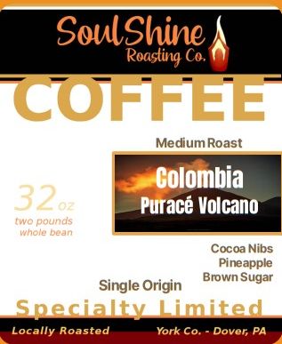 Colombia Puracé Volcano