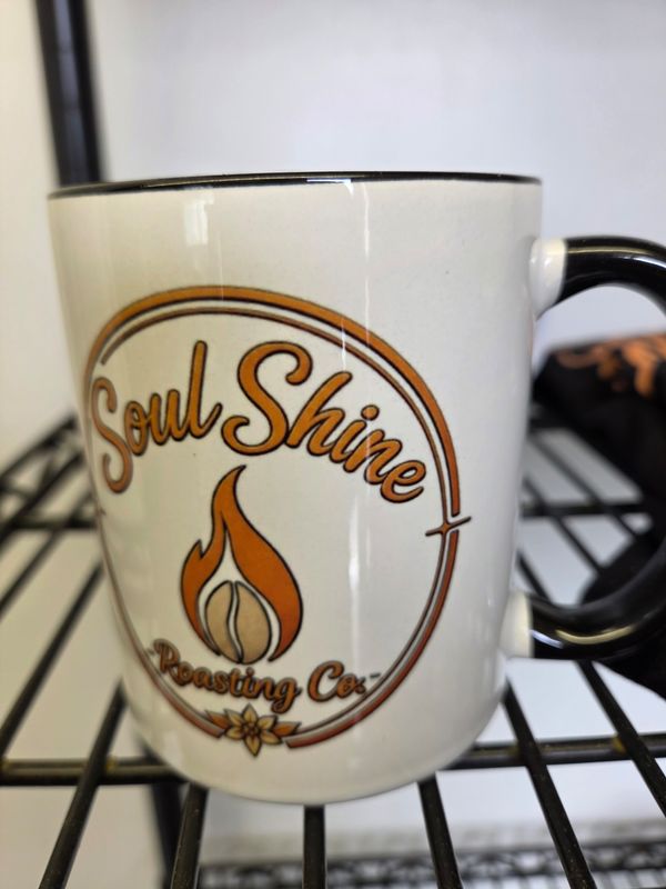 SoulShine 2 color 2 logo mug