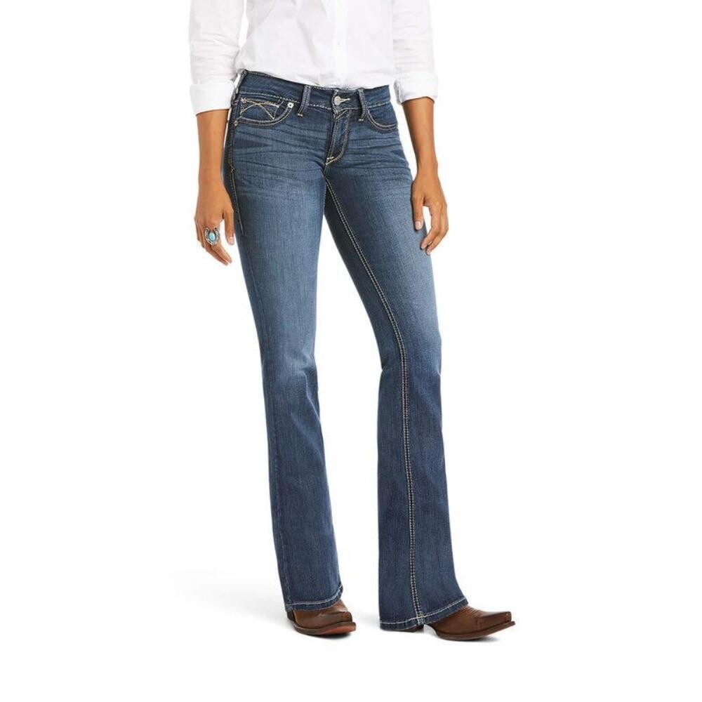 Women's Ariat REAL Gemstone Boot Cut Jeans